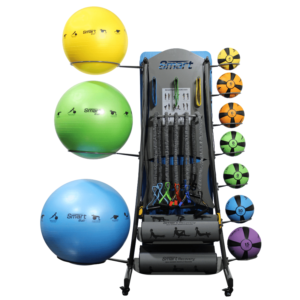 Prism Fitness 23 Smart Self-guided Stability Exercise Ball W/13
